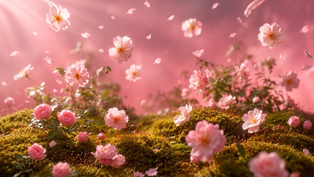 Floral background desktop